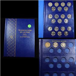 Partial Washington Quater Book 1965-1974 24 coins