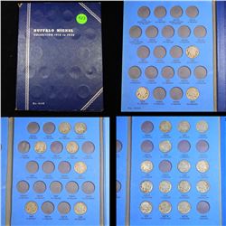 Partial Buffalo Nickel Book 1916-1937 24 coins