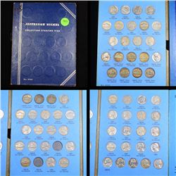 Near Complete Jefferson Nickel Book 1938-1961 63 coins
