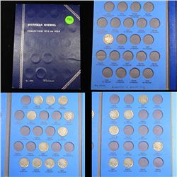 Partial Buffalo Nickel Book 1915-1937 19 coins