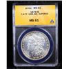 Image 2 : ***Auction Highlight*** ANACS 1878-p 7/8tf Vam-42A Super CD Morgan Dollar $1 Graded ms61 By ANACS (f