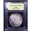 Image 4 : ***Auction Highlight*** 1900-s Collrfully Toned Morgan Dollar $1 Graded GEM+ Unc By USCG (fc)