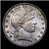 Image 2 : ***Auction Highlight*** 1898-p Colorfully Toned Barber Half Dollars 50c Graded Select+ Unc By USCG (