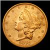 Image 2 : ***Auction Highlight*** 1874-s Gold Liberty Double Eagle $20 Graded Select Unc By USCG (fc)