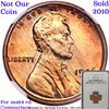 Image 10 : ***Auction Highlight*** 1926-s Lincoln Cent 1c Graded Choice Unc RD By USCG (fc)