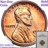 Image 10 : ***Auction Highlight*** 1926-s Lincoln Cent 1c Graded Choice Unc RD By USCG (fc)