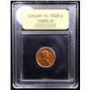 Image 4 : ***Auction Highlight*** 1926-s Lincoln Cent 1c Graded Choice Unc RD By USCG (fc)