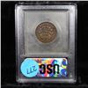 Image 5 : ***Auction Highlight*** 1804 C-8 'Spiked Chin' Draped Bust Half Cent 1/2c Graded xf+ By USCG (fc)
