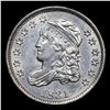 Image 2 : ***Auction Highlight*** 1831 LM-11 Capped Bust Half Dime 1/2 10c Graded Unc Details By USCG (fc)