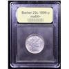 Image 4 : ***Auction Highlight*** 1898-p Barber Quarter 25c Graded Choice+ Unc By USCG (fc)