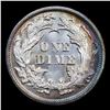 Image 3 : ***Auction Highlight*** 1870-p Seated Liberty Dime 10c Graded Choice Unc BY USCG (fc)