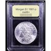 Image 4 : ***Auction Highlight*** 1881-p Morgan Dollar $1 Graded GEM++ Unc By USCG (fc)