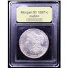 Image 4 : ***Auction Highlight*** 1887-o Morgan Dollar $1 Graded Choice+ Unc By USCG (fc)