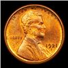 Image 2 : ***Auction Highlight*** 1921-s Lincoln Cent 1c Graded Choice+ Unc RB By USCG (fc)