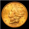 Image 2 : ***Auction Highlight*** 1876-s Gold Liberty Double Eagle $20 Graded Select+ Unc By USCG (fc)