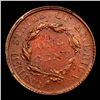 Image 3 : ***Auction Highlight*** 1804 Restrike Draped Bust Large Cent 1c Graded Choice Unc BN By USCG (fc)