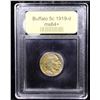 Image 4 : ***Auction Highlight*** 1919-d Buffalo Nickel 5c Graded Choice+ Unc By USCG (fc)