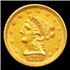 Image 2 : ***Auction Highlight*** 1878-s Gold Liberty Quarter Eagle $2 1/2 Graded Select Unc By USCG (fc)