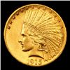 Image 2 : ***Auction Highlight*** 1915-s Gold Indian Eagle $10 Graded Select Unc BY USCG (fc)