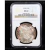 Image 2 : NGC 1878-s Morgan Dollar $1 Graded ms64 By NGC