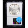 Image 3 : NGC 1885-p Morgan Dollar $1 Graded ms65 By NGC