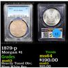 Image 1 : PCGS 1879-p Morgan Dollar $1 Graded ms63 By PCGS
