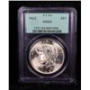 Image 2 : PCGS 1922-p OGH Peace Dollar $1 Graded ms64 By PCGS