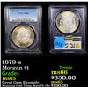 Image 1 : PCGS 1879-s Morgan Dollar $1 Graded ms65 By PCGS