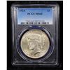 Image 2 : PCGS 1924-p Peace Dollar $1 Graded ms64 By PCGS
