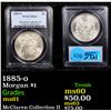 Image 1 : PCGS 1885-o Morgan Dollar $1 Graded ms61 By PCGS