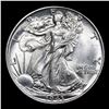 Image 2 : 1943-p Walking Liberty Half Dollar 50c Grades Choice Unc