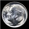 Image 2 : 1951-s Roosevelt Dime 10c Grades GEM++ Unc
