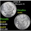 Image 1 : 1921-d Morgan Dollar $1 Grades Select Unc