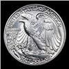 Image 3 : 1941-p Walking Liberty Half Dollar 50c Grades Choice+ Unc