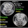 Image 1 : 1882-s Morgan Dollar $1 Grades Choice+ Unc