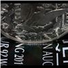Image 7 : 1921-p Morgan Dollar $1 Grades Choice AU/BU Slider PL