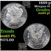 Image 1 : 1889-p Morgan Dollar $1 Grades Select Unc PL