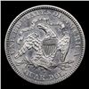 Image 3 : 1876-s Seated Liberty Quarter 25c Grades Unc Details