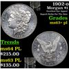 Image 1 : 1902-o Morgan Dollar $1 Grades Select Unc+ PL