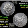 Image 1 : 1904-o Morgan Dollar $1 Grades Select Unc+ PL