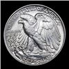 Image 3 : 1945-p Walking Liberty Half Dollar 50c Grades Choice+ Unc
