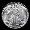 Image 2 : 1947-p Walking Liberty Half Dollar 50c Grades GEM Unc