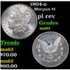 Image 1 : 1904-o Morgan Dollar $1 Grades Select Unc