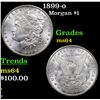 Image 1 : 1899-o Morgan Dollar $1 Grades Choice Unc