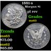 Image 1 : 1881-s Morgan Dollar $1 Grades Select Unc