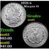 Image 1 : 1921-s Morgan Dollar $1 Grades BU+