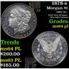 Image 1 : 1878-s Morgan Dollar $1 Grades Choice Unc PL