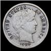 Image 2 : 1908-p Barber Dime 10c Grades vf details