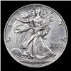 Image 2 : 1936-p Walking Liberty Half Dollar 50c Grades Unc Details