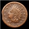 Image 2 : 1863 Indian Double Mint Error Civil War Token 1c Grades g+